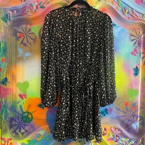 New with Tags Boutique EVER NEW Floral Skater Conscious Mini Dress size 4